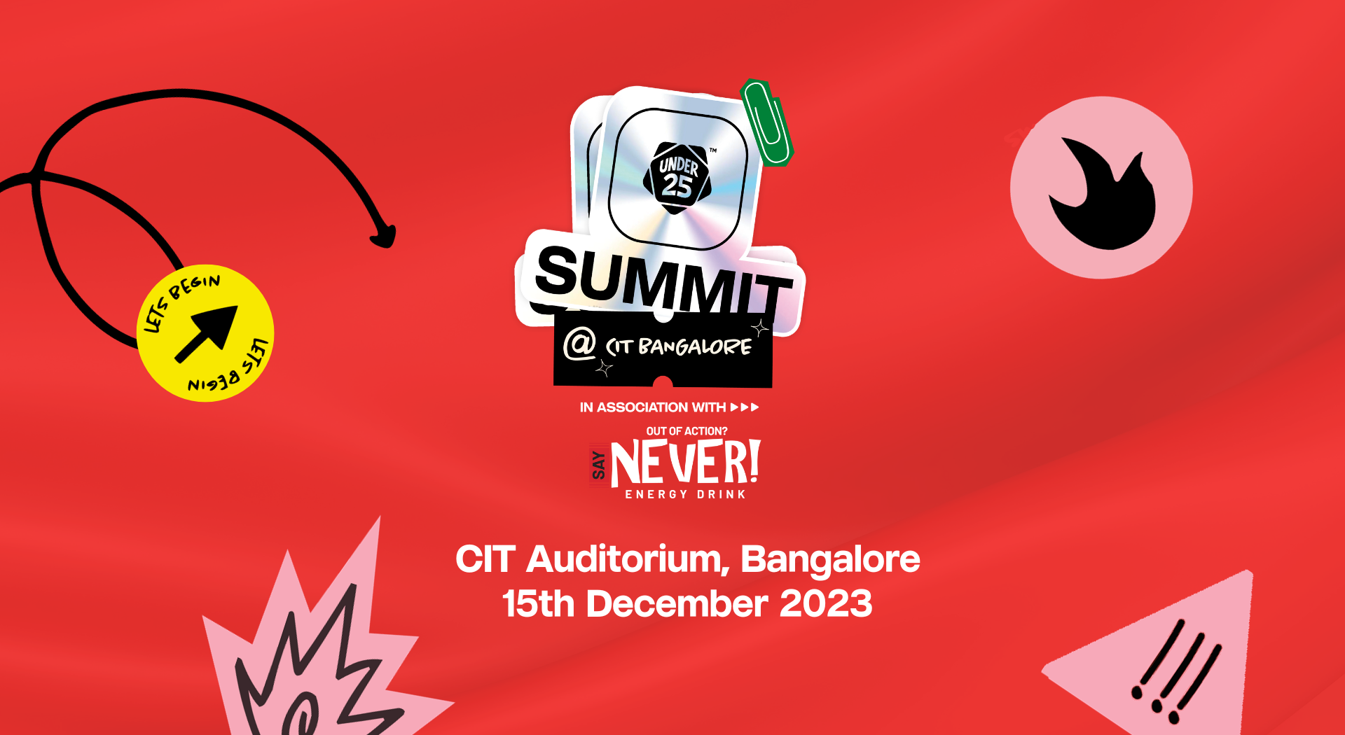 Under 25 Summit 2016 in Bangalore from January 9-10, 2016 