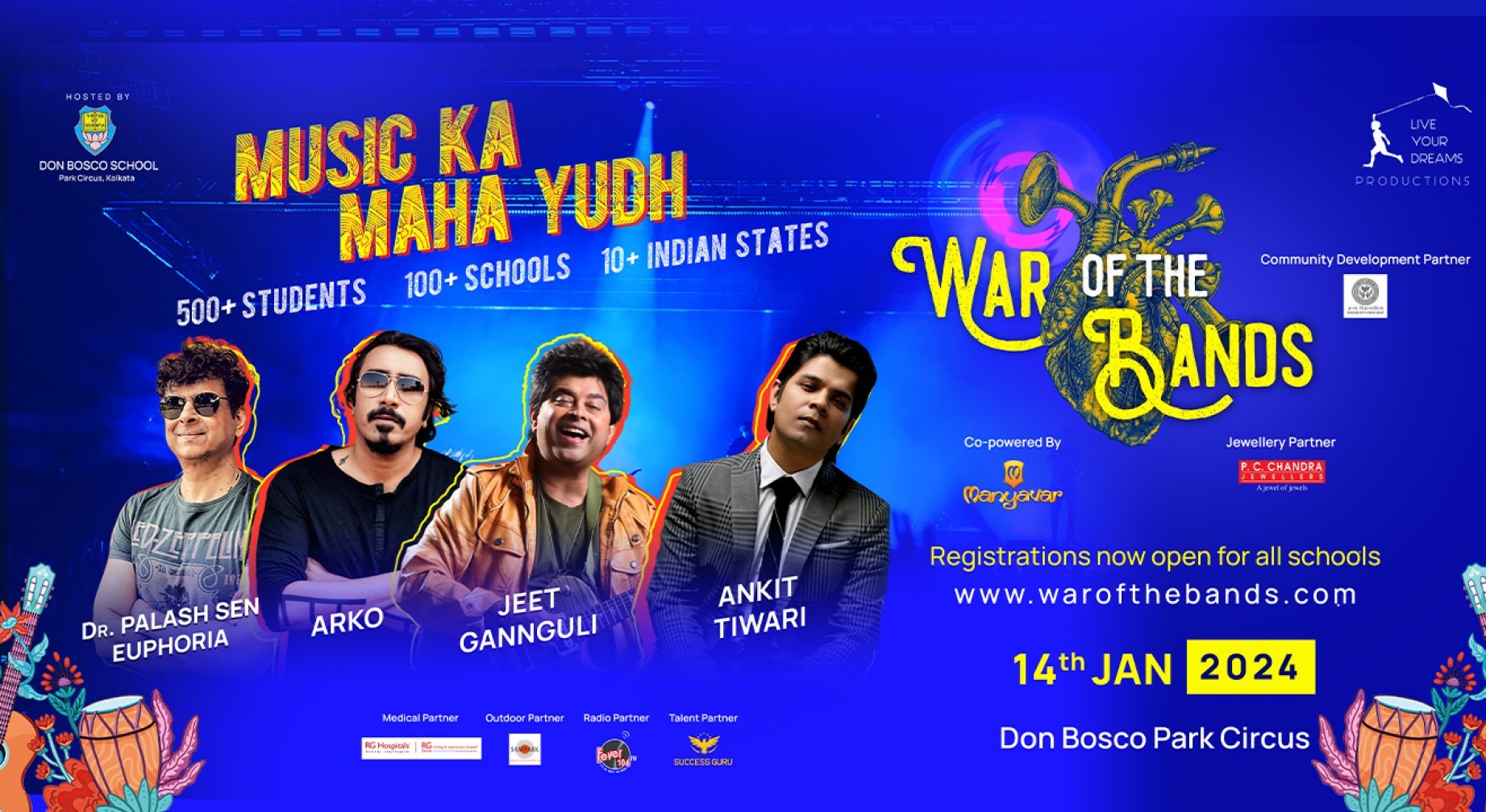 War of the Bands I Euphoria Live I Don Bosco School I Kolkata