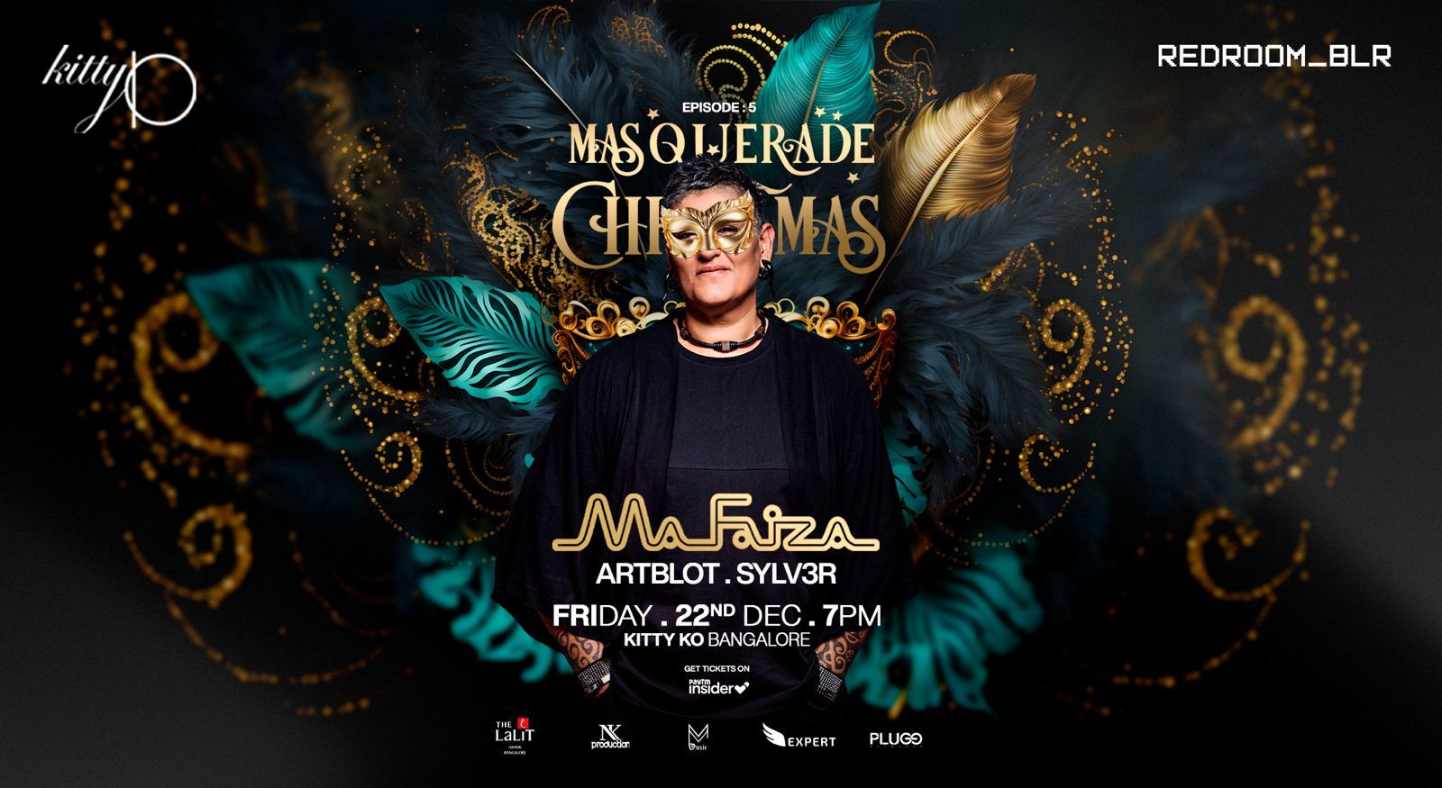 Masquerade Christmas Ft. Ma Faiza at Kitty Ko Bangalore.