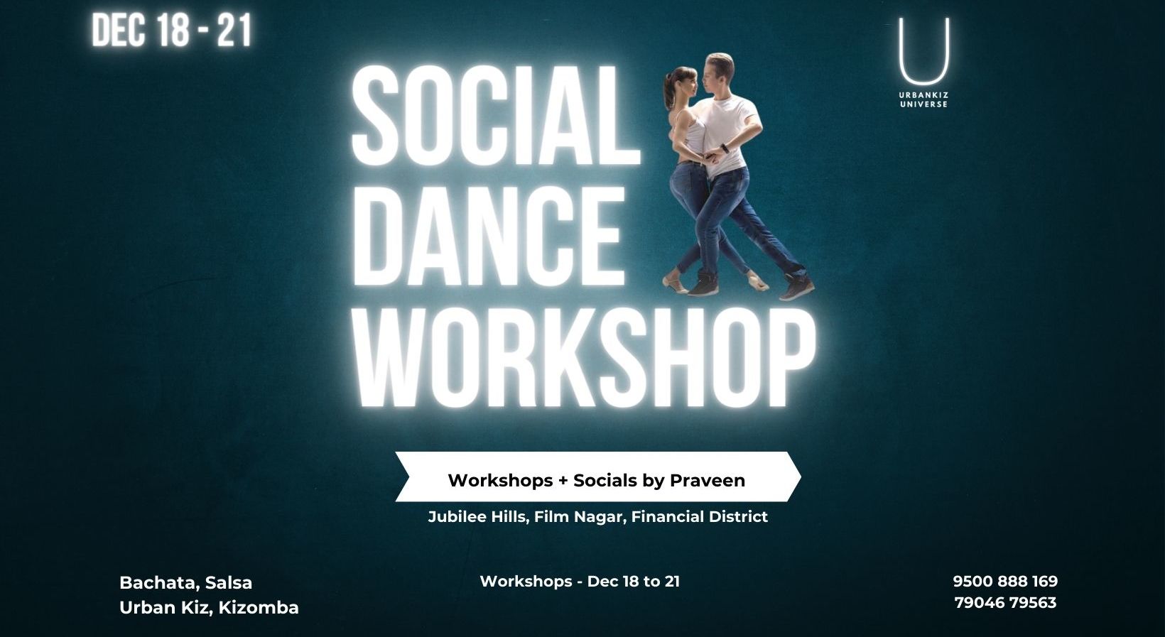 Social Dance Worksop & Events by Praveen