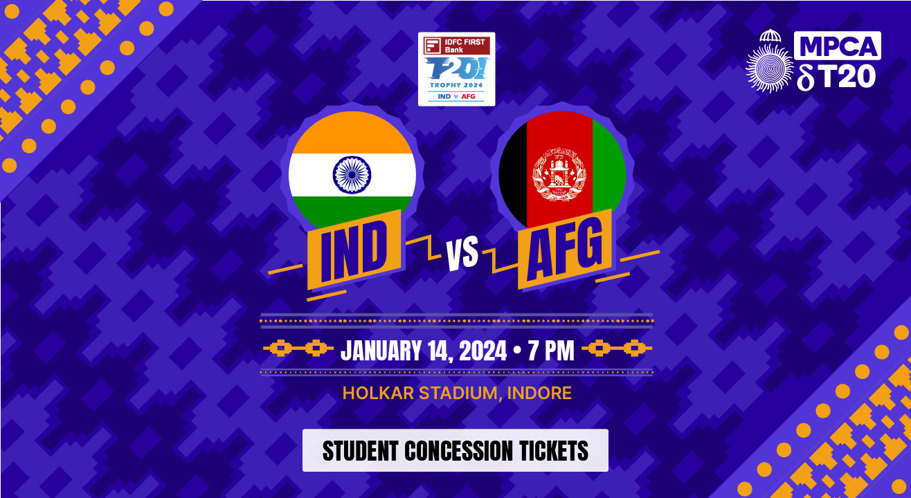 Student Concession Ticket IDFC FIRST Bank T20I Trophy, 2nd T20I India