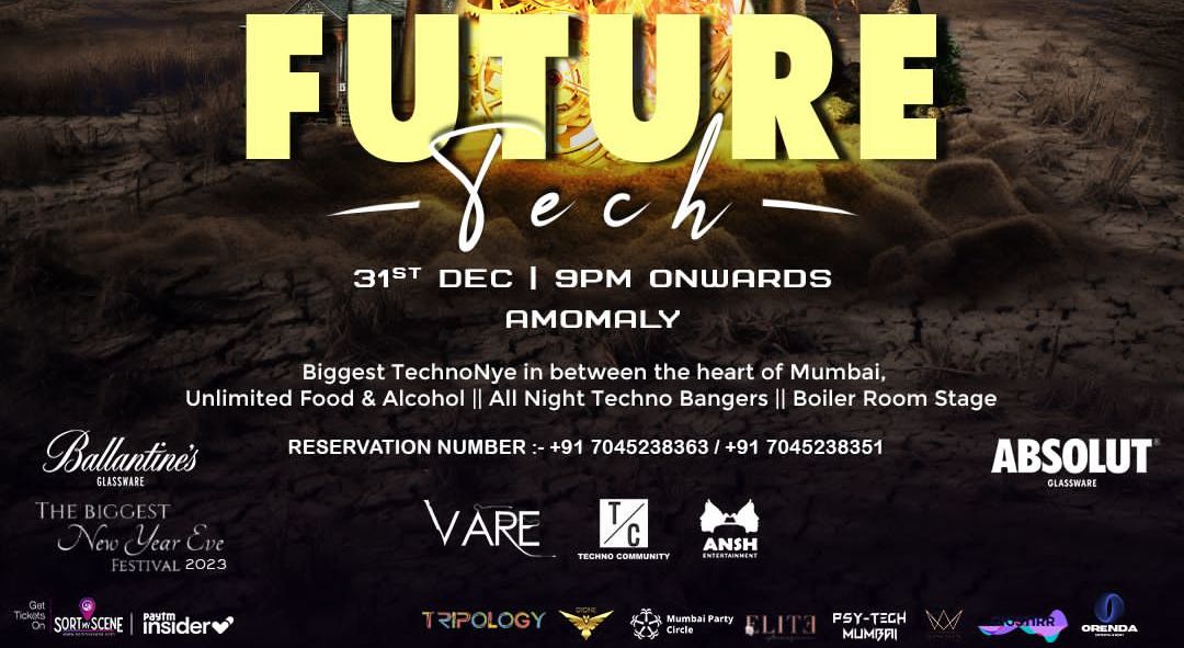 ANOMALY presents FUTURE TECH || NYE 2024 | NY 2024