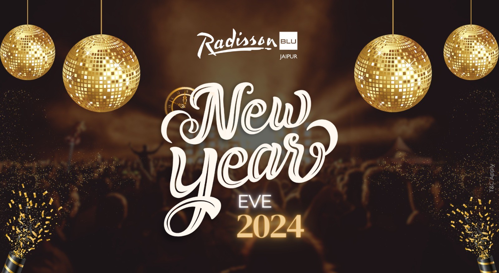 New Year With Radisson Blu Jaipur 2024 | NY 2024