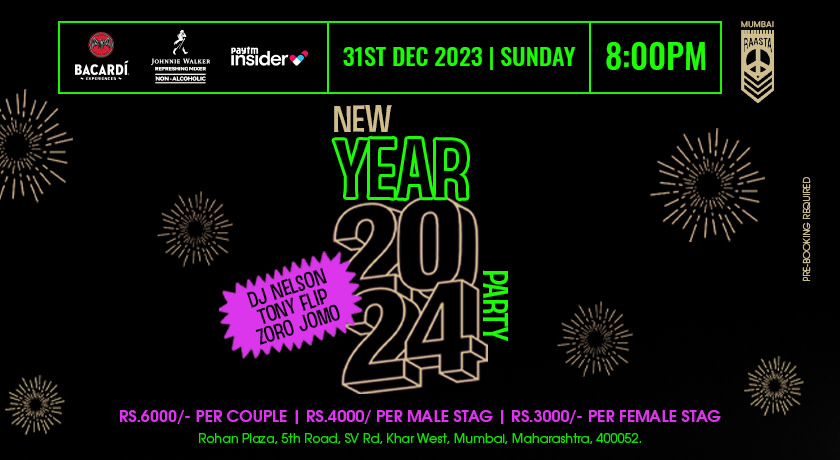 new year party in mumbai 2024 price