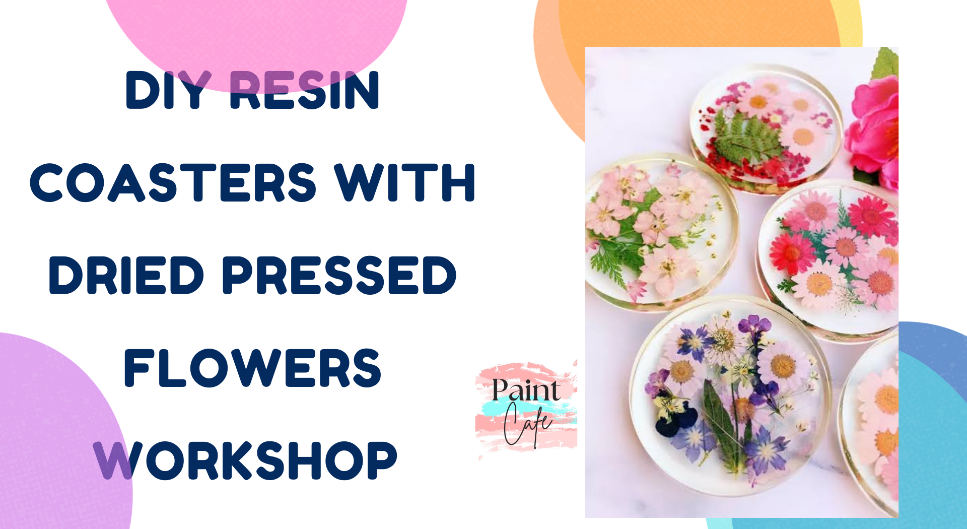 Paint with Pressed Florals Workshop