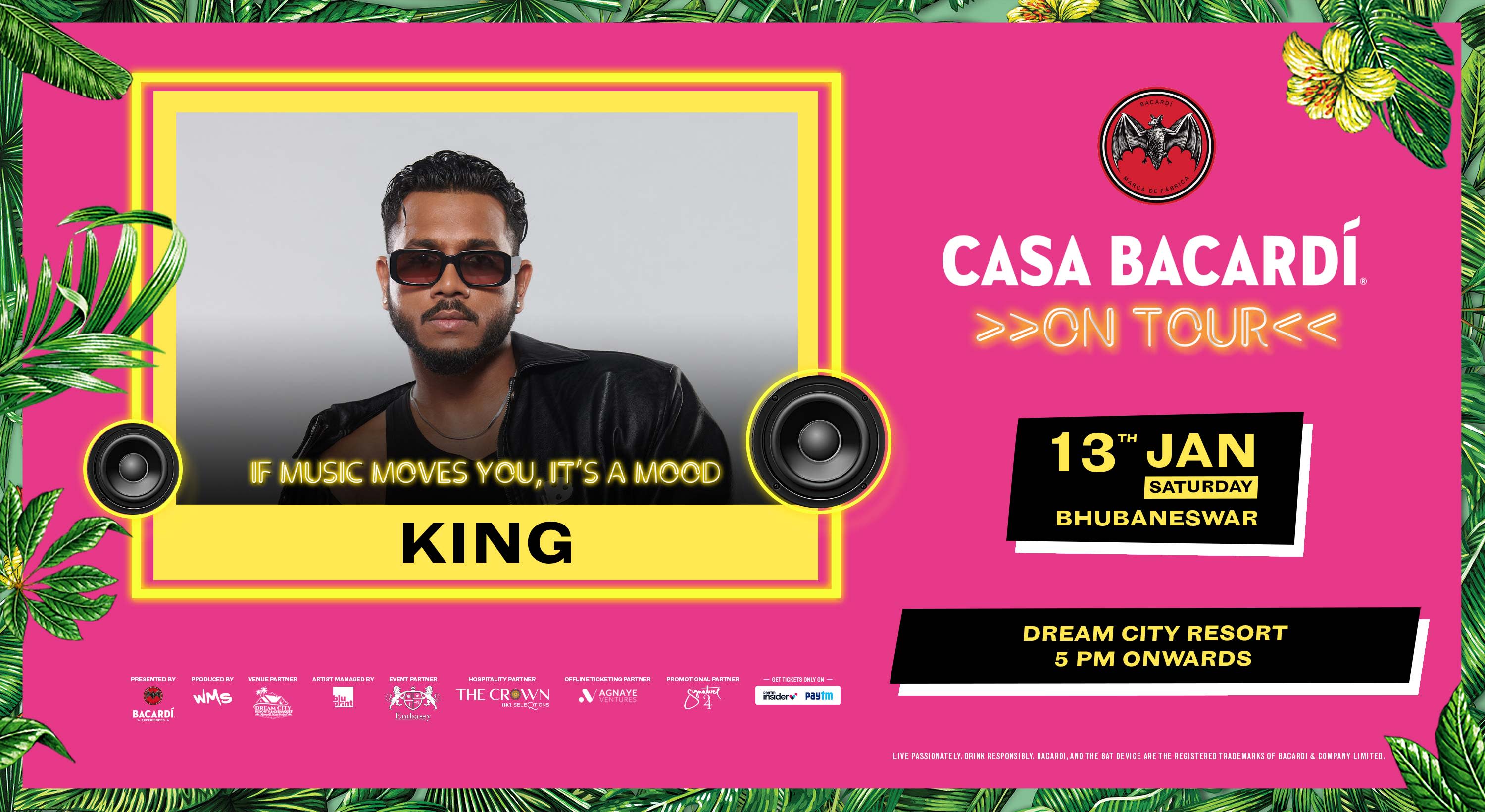 Casa Bacardi on Tour Ft. KING Bhubaneswar