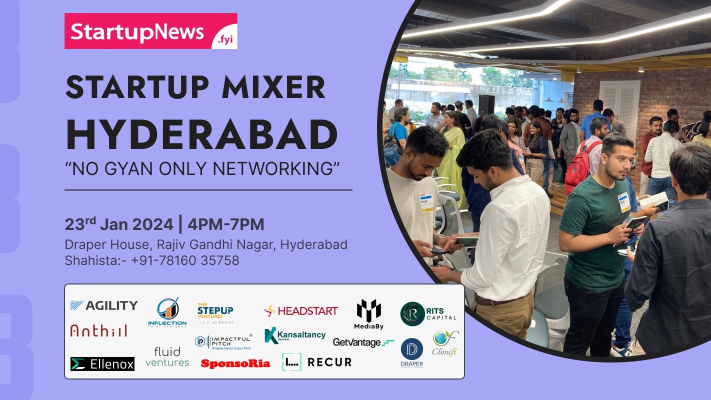 Startup Mixer Hyderabad