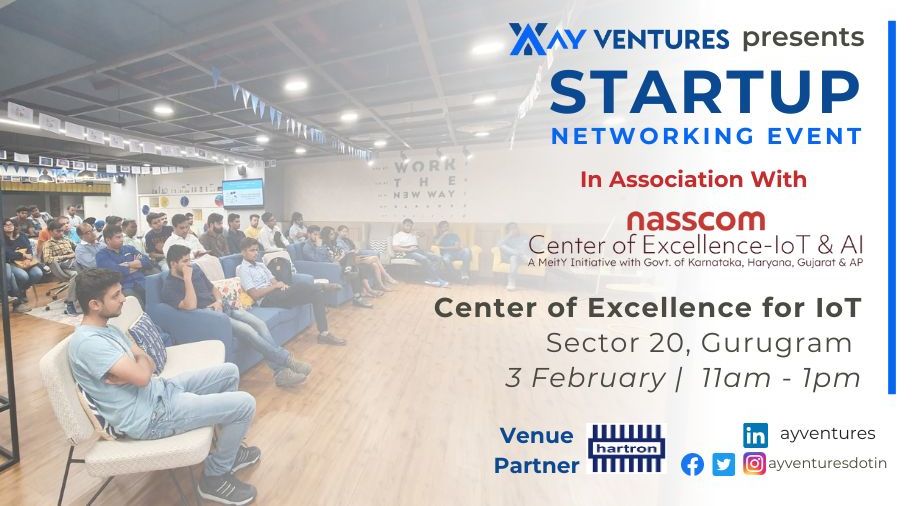 Startup Networking Event(Invite Only) by AY Ventures