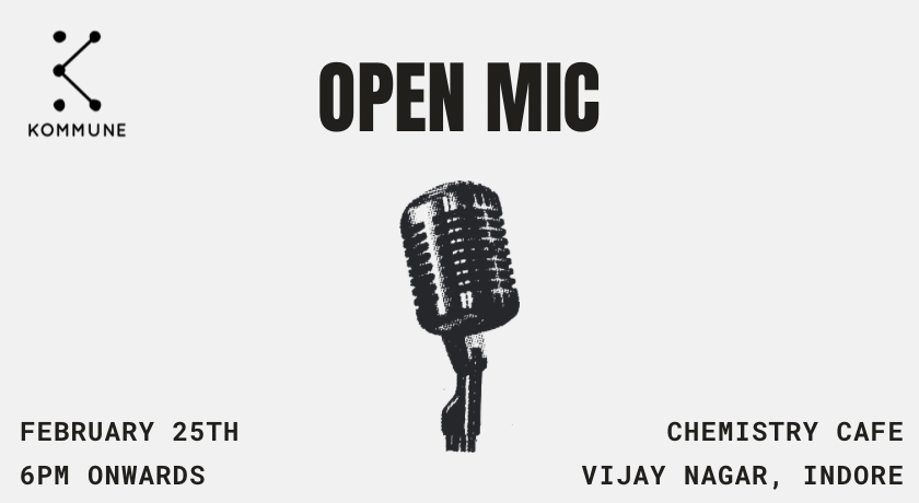 Kommune s Open Mic Indore