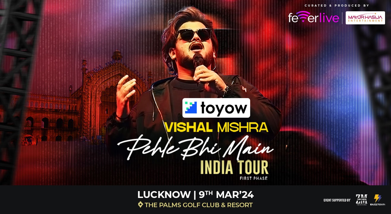 VISHAL MISHRA PEHLE BHI MAIN INDIA TOUR 2024 I LUCKNOW