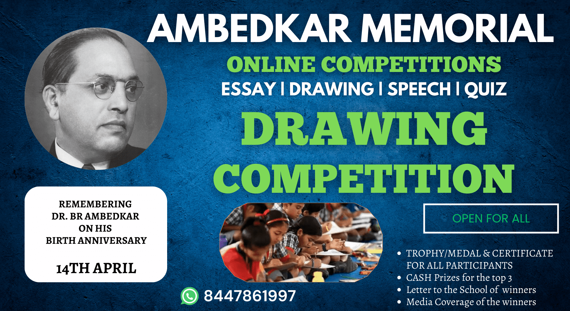 CBSE to conduct writing/drawing contest to mark BR Ambedkar's birth  anniversary - Times of India