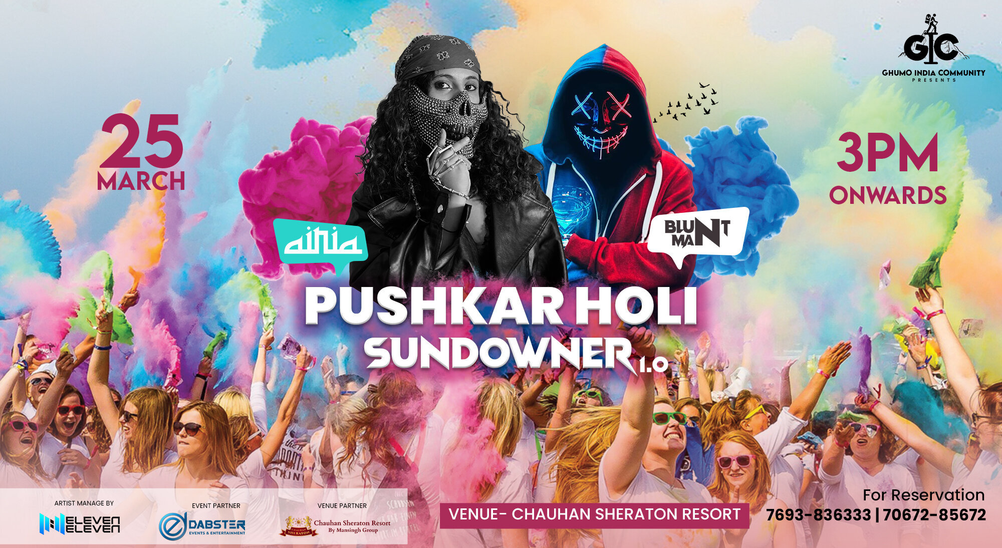 PUSHKAR HOLI SUNDOWNER 2.0 HOLI 2025