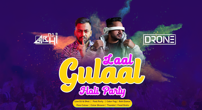 Laal Gulaal Holi Party At Casba | HOLI 2024