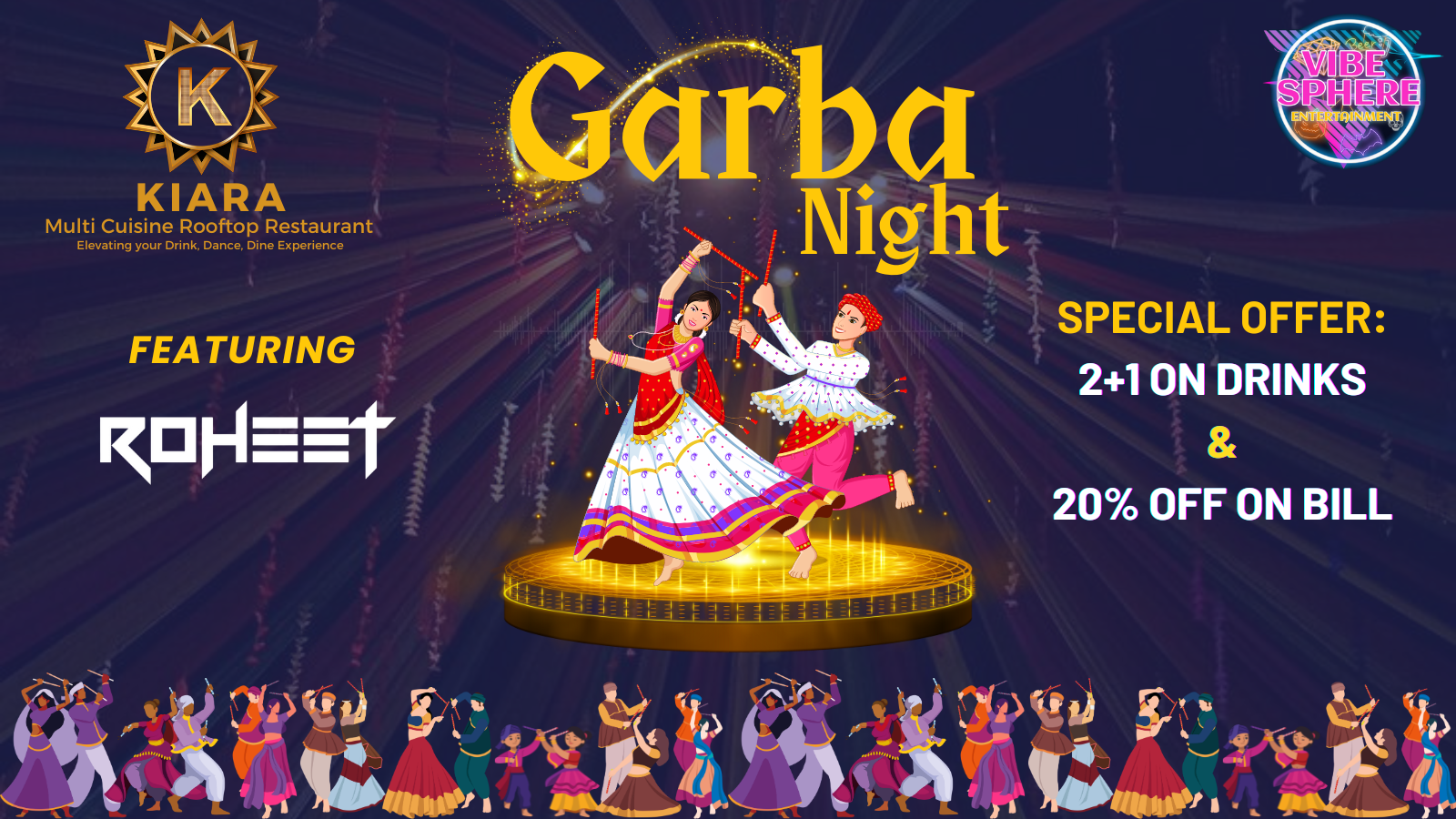 Garba Night at Kiara Navratri 2024 Event in Pune