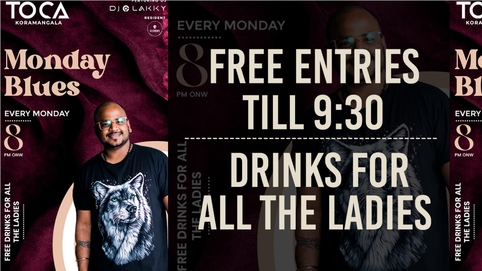 MONDAY BLUESBollywood Night ft DJ Lakky Parties Event in Bengaluru