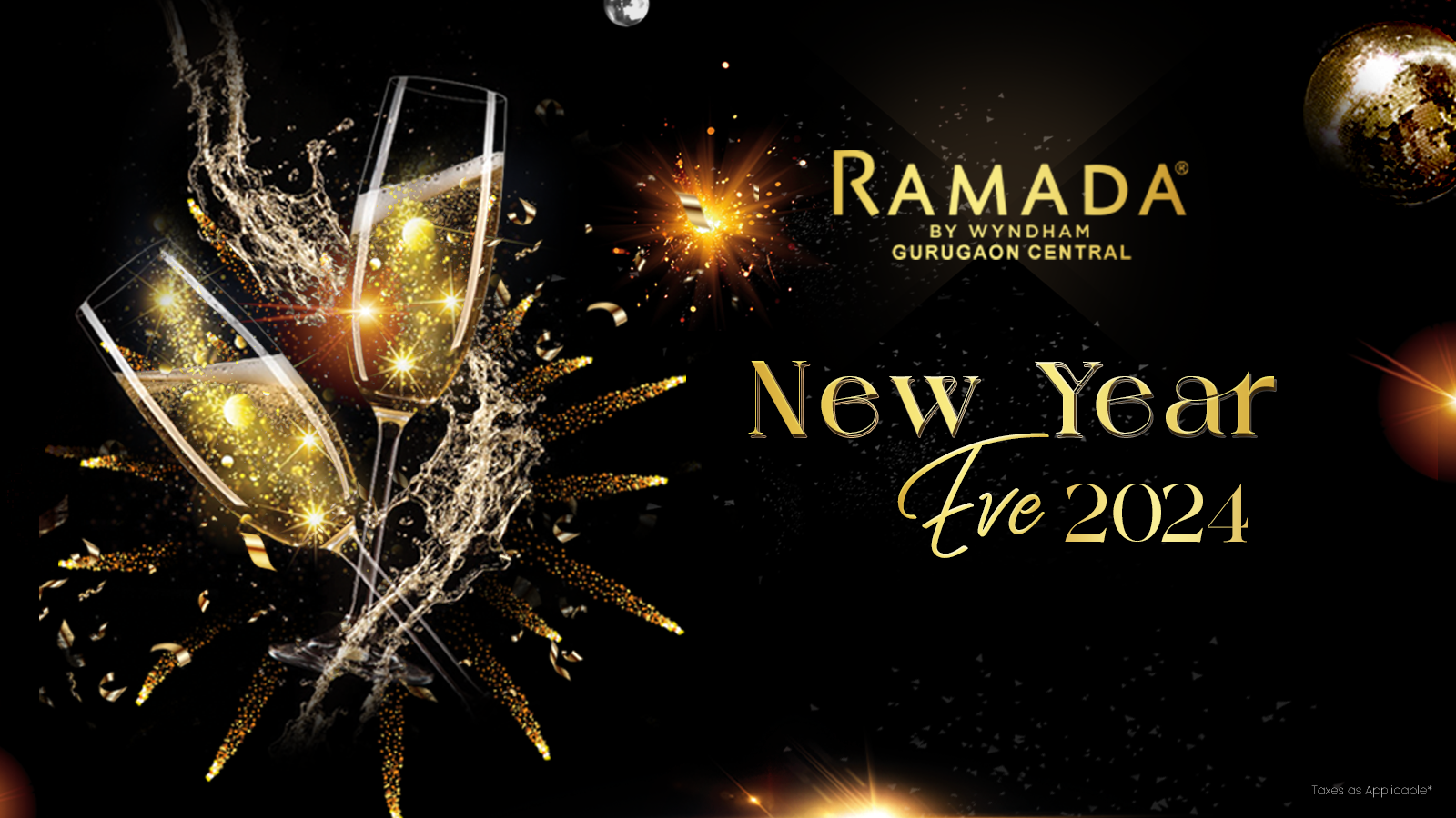 NEW YEAR EVE 2024 RAMADA GURGAON CENTRAL NY2025 NY Parties 2025