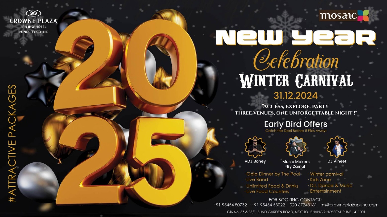 Winter Carnival NY Parties 2025 Event in Pune
