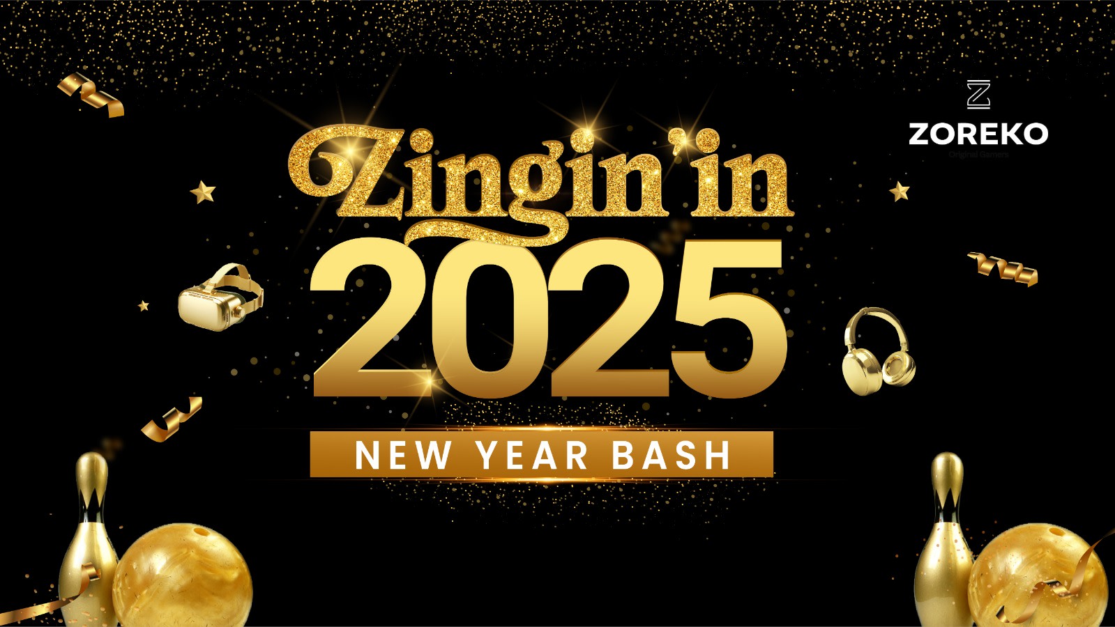 Zingin' In 2025 New Year's Bash Zoreko Curo High Street Mall