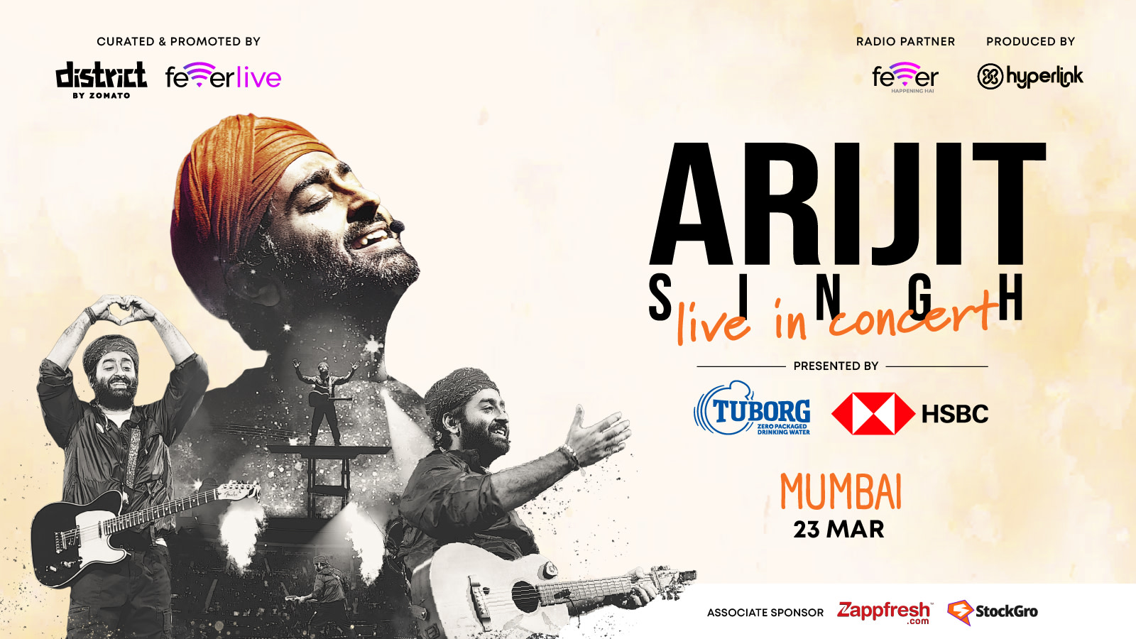 Arijit Singh India Tour 2025 | Mumbai | Music Event in Mumbai
