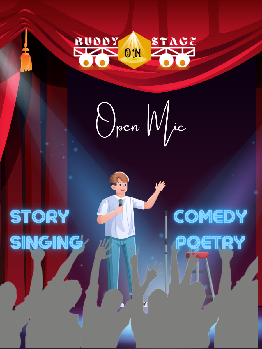 Comedy, Poetry, Singing and Storytelling Open Mic