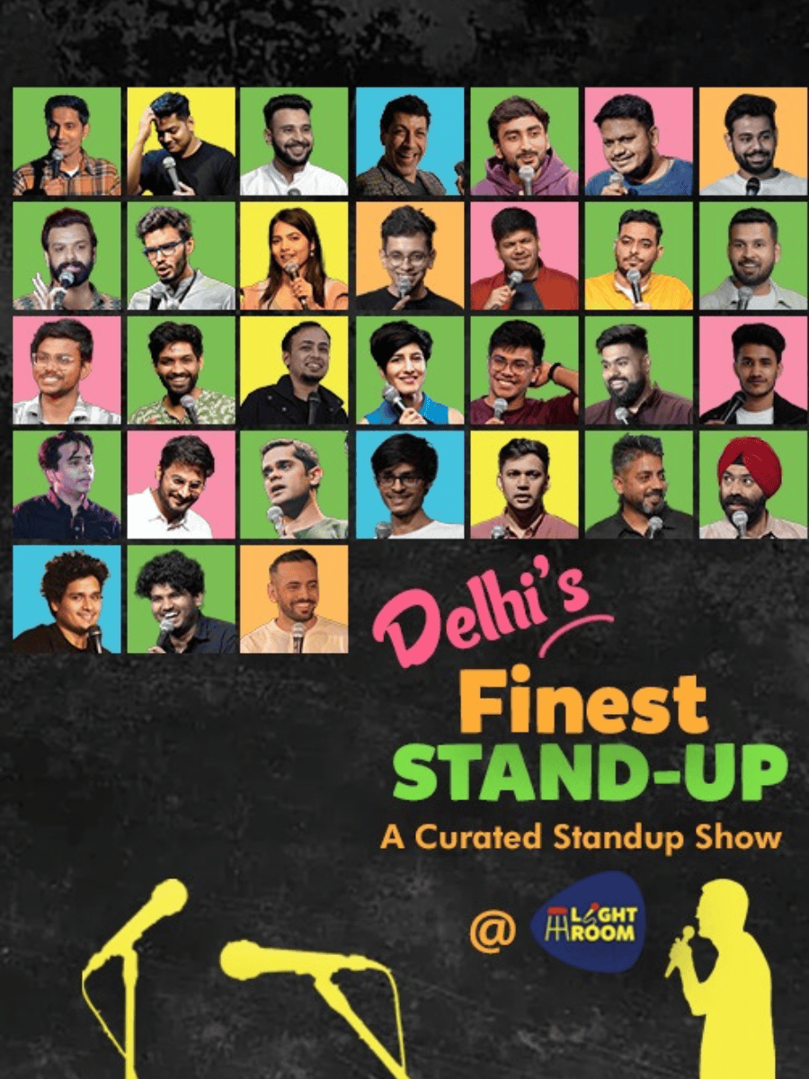 Delhi's Finest Stand-Up: A Curated Standup Show