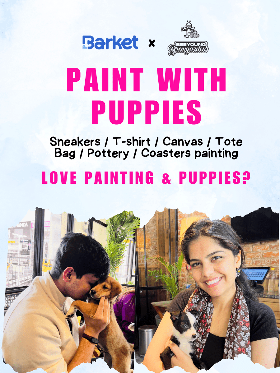 Paint with Puppies by Barket