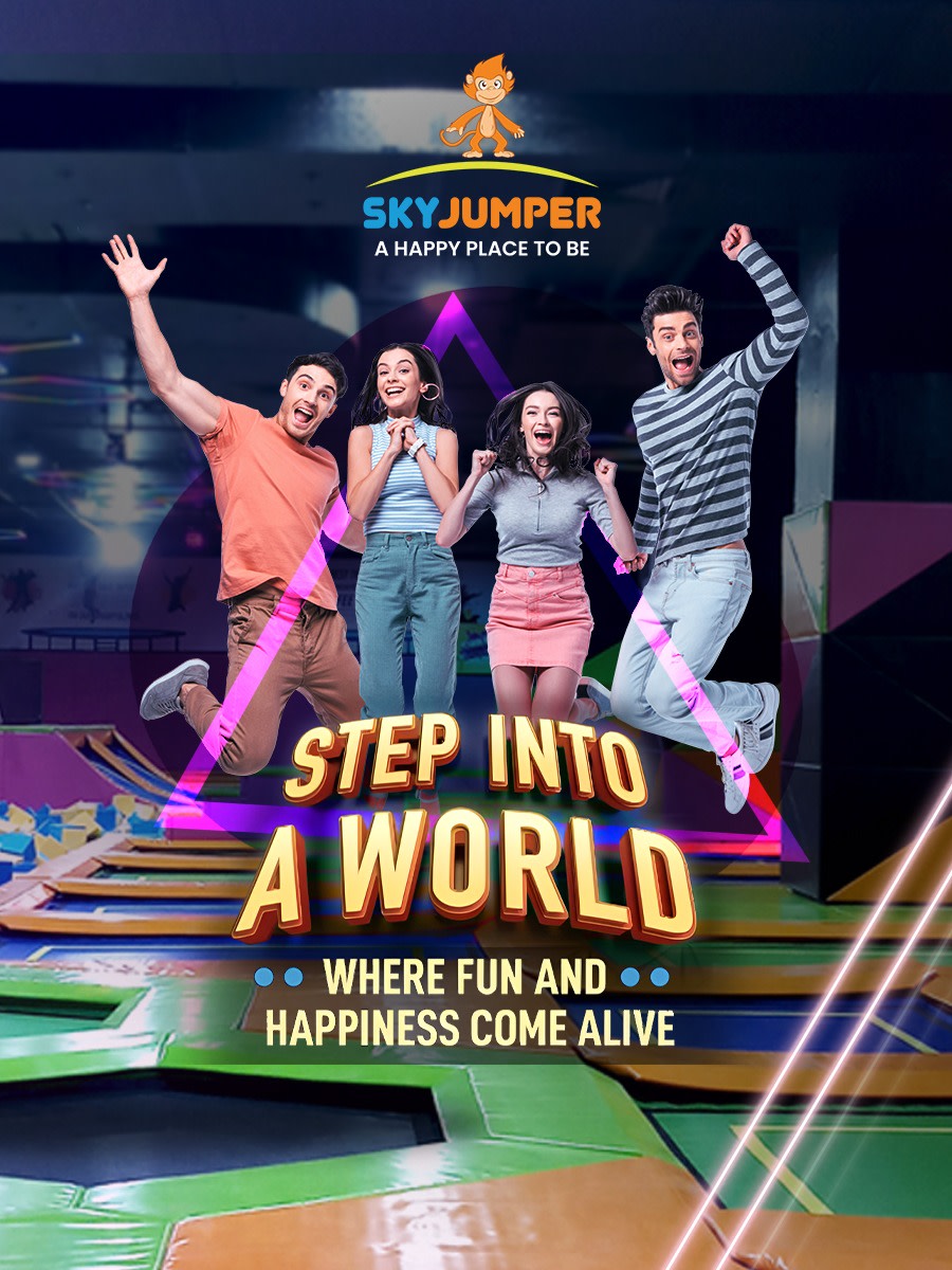 Sky Jumper Trampoline Park | Wave Mall Noida