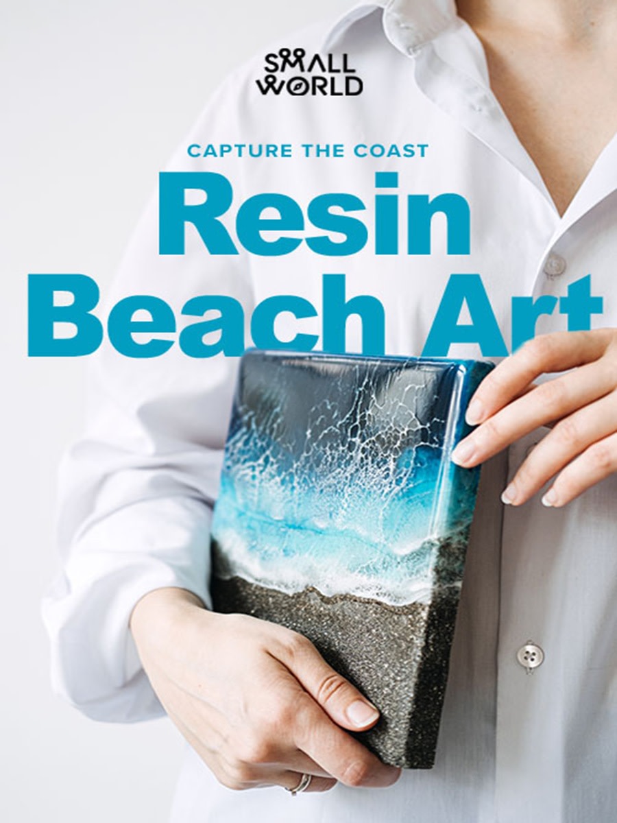 Resin Beach Art