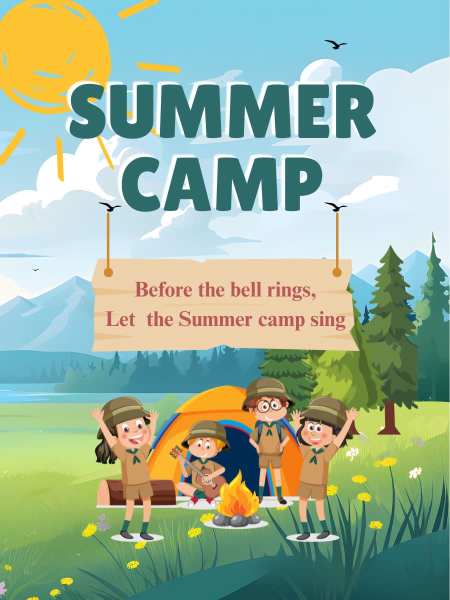 Kid's Summer Camp - Before the Bell Rings, Let the Summer Camp Sing
