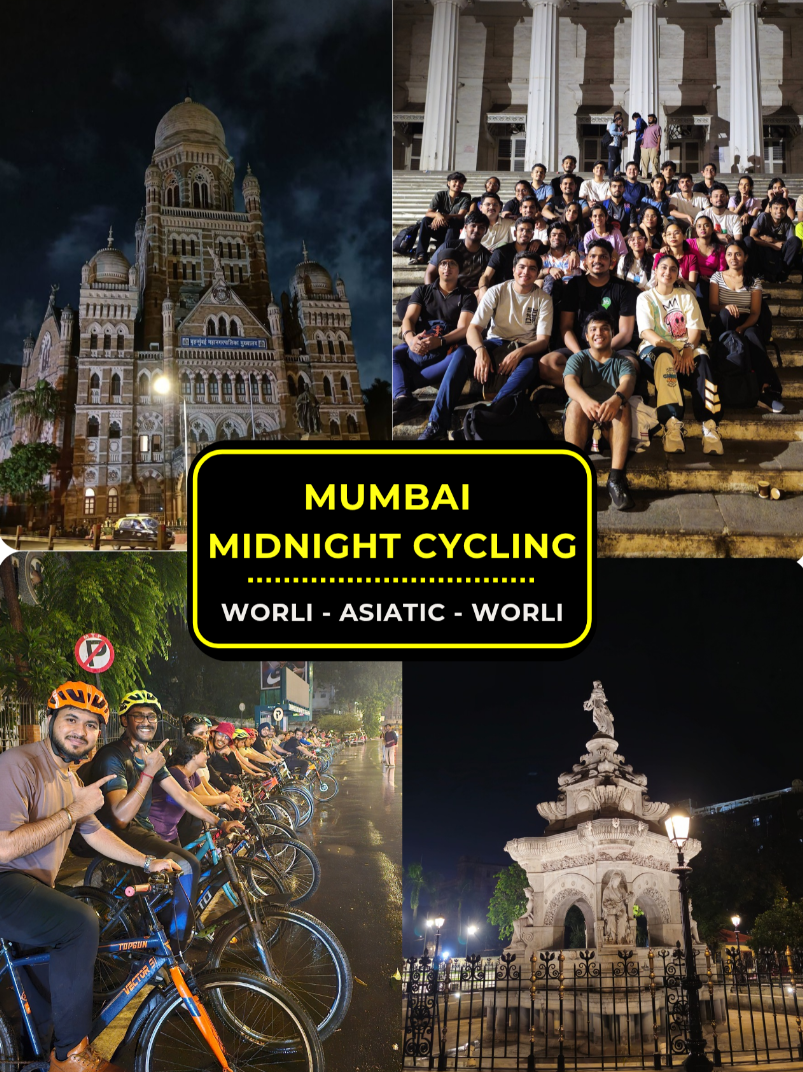 Midnight Cycling Mumbai