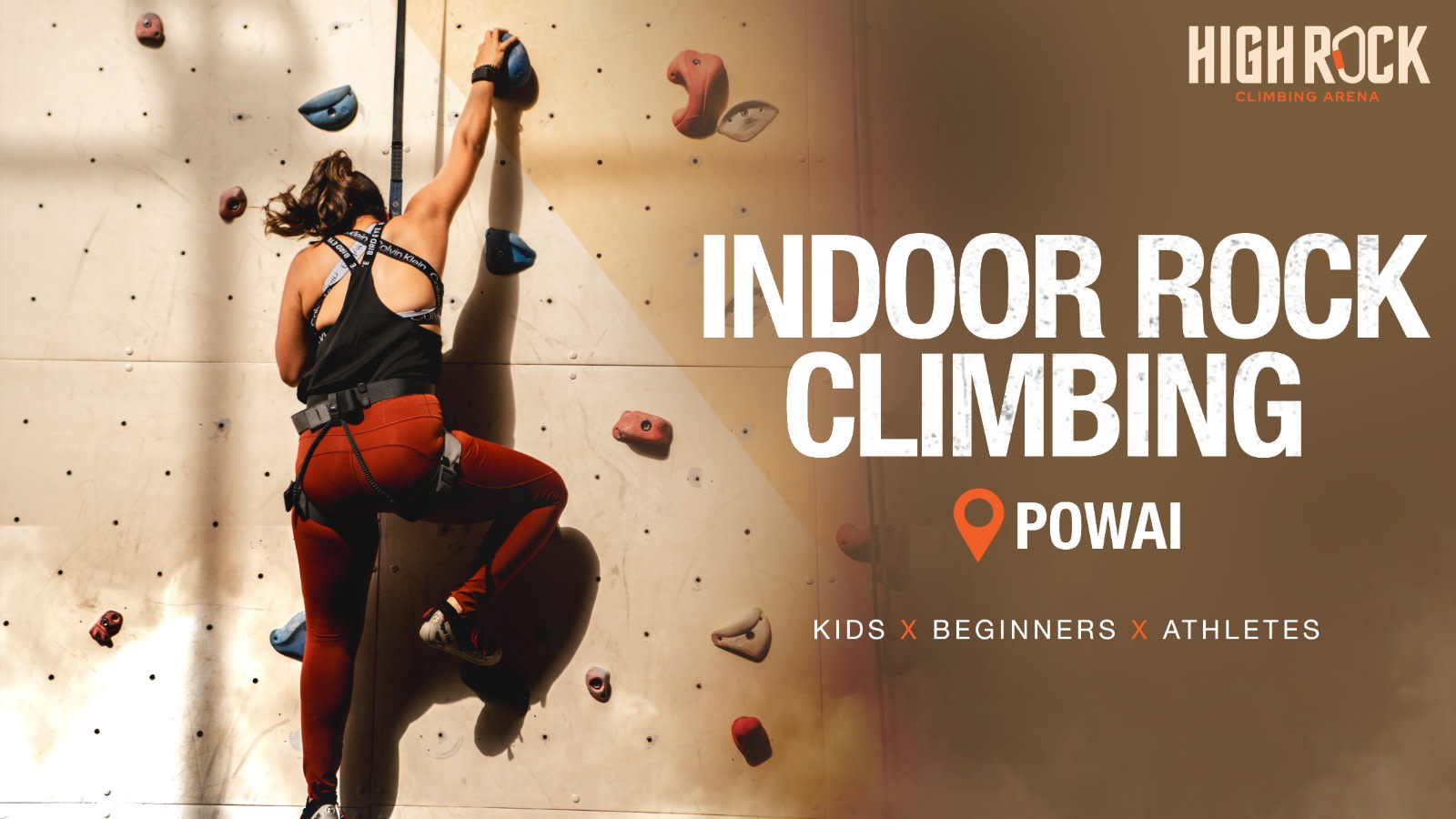 Indoor Rock Climbing | High Rock, Powai | Event in Mumbai