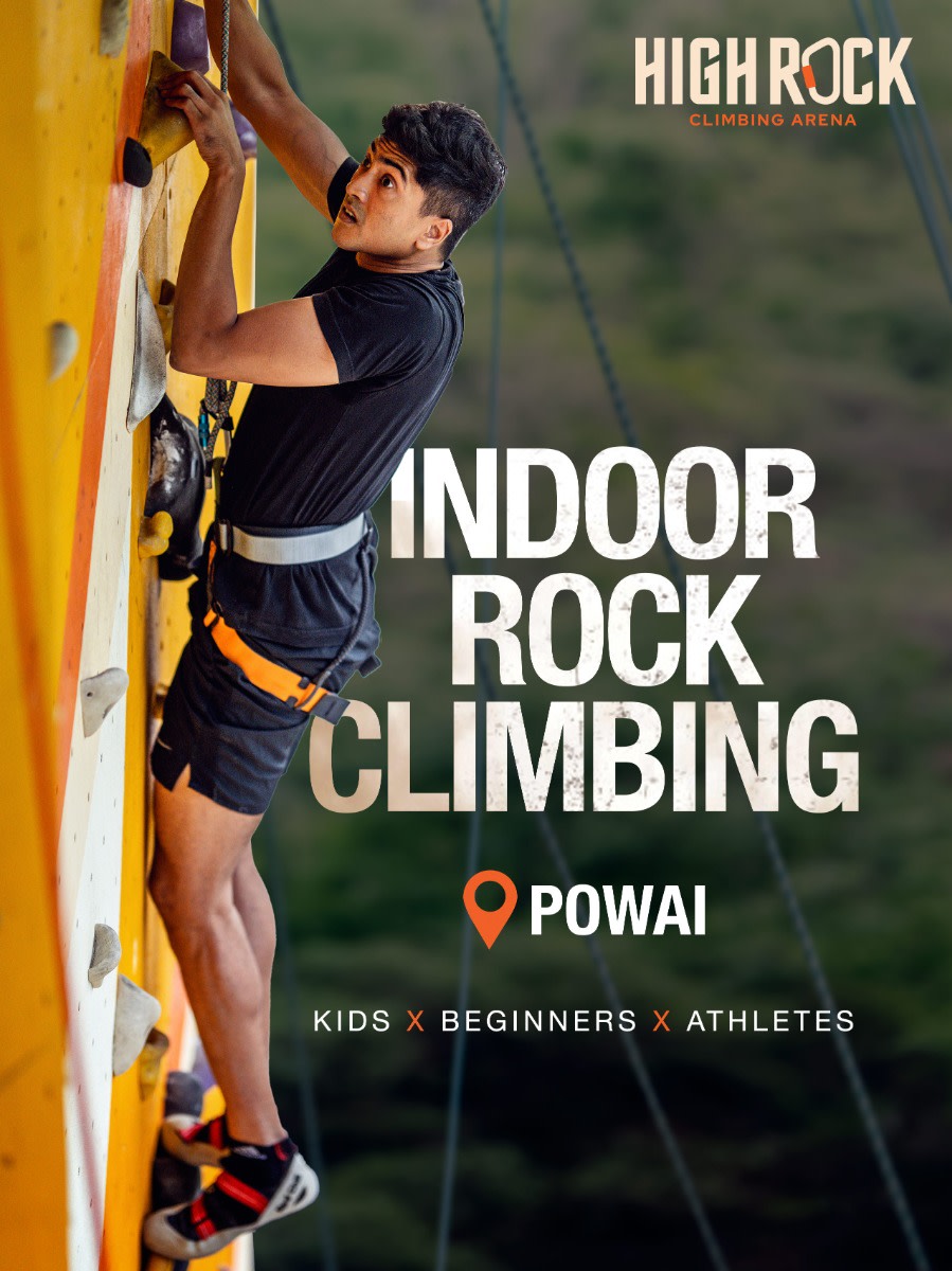 Indoor Rock Climbing | High Rock, Powai
