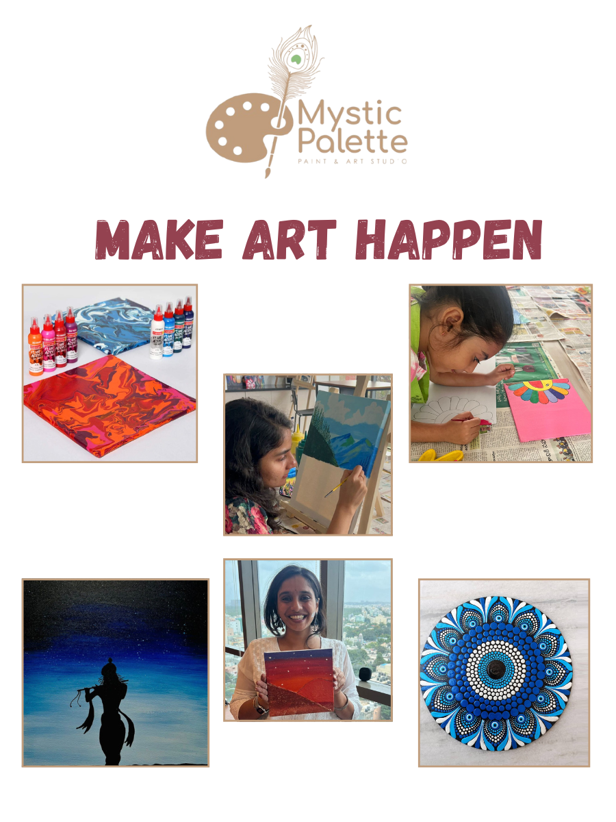  The Creative Escape | Mystic Palette | Art & Craft DIY