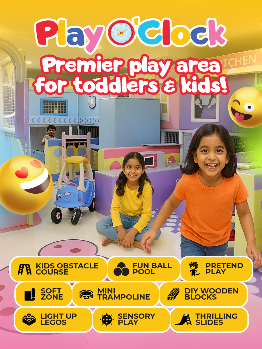 Play O'Clock - Kids & Toddler Play Area | Bengaluru