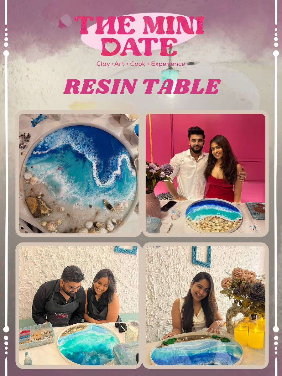 Resin Table Date- The Mini Date