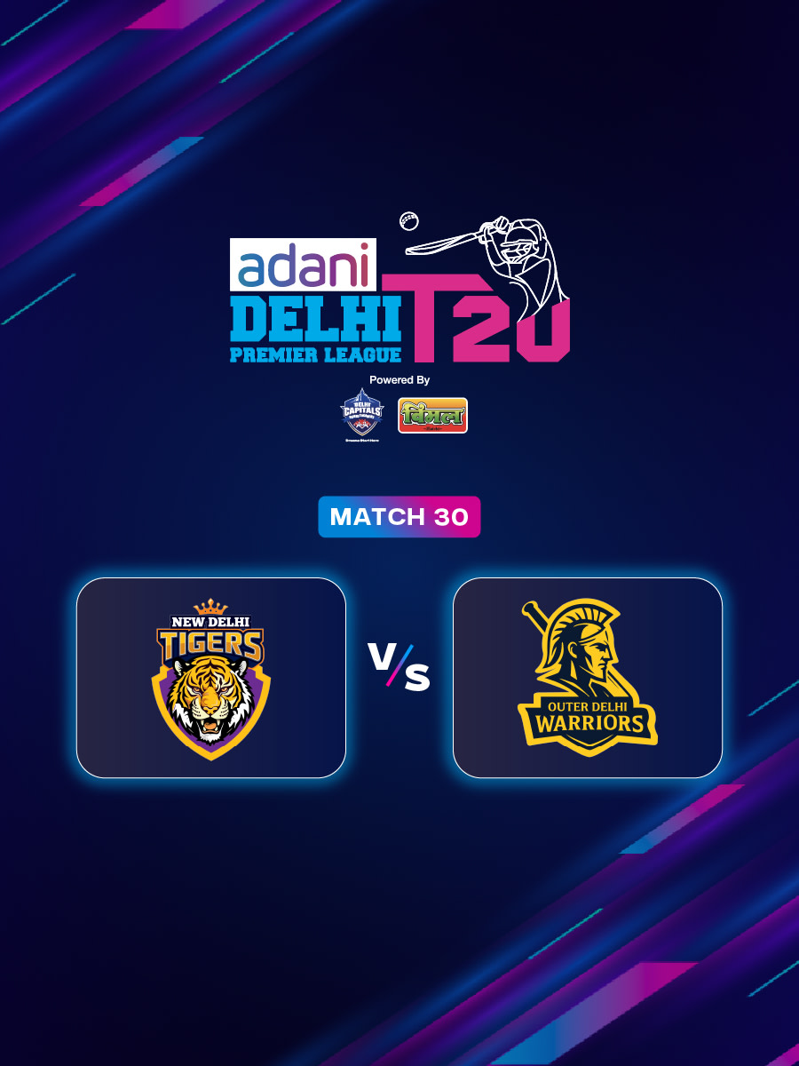 DPL 2025: New Delhi Tigers vs Outer Delhi Warriors