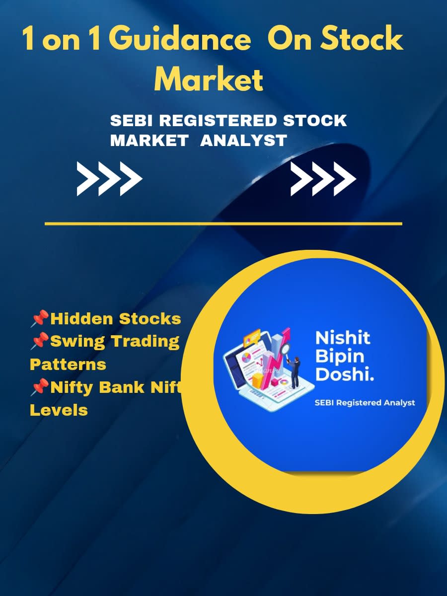 1 on 1 Guidance on Stock Market By SEBI Registered Analyst
