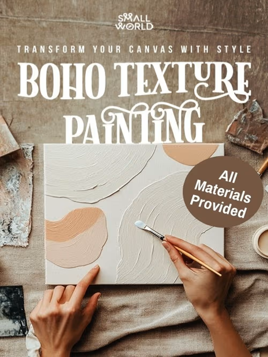 Boho Texture Painting
