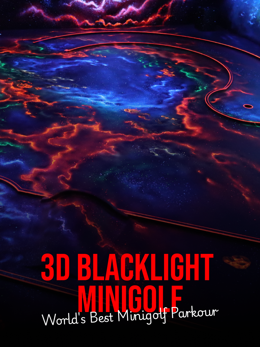 3D Blacklight Minigolf
