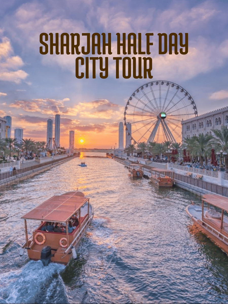Sharjah Half Day City Tour - Pick Up and Drop Off Dubai
