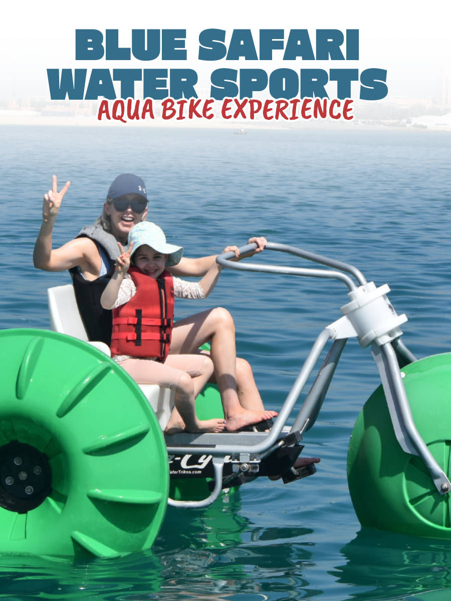 30-minute Aqua Bike Experience at The Palm Jumeirah 