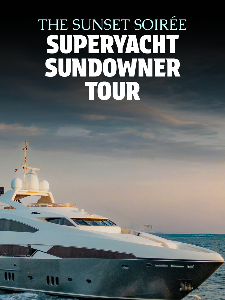 Superyacht Sundowner Shared Tour
