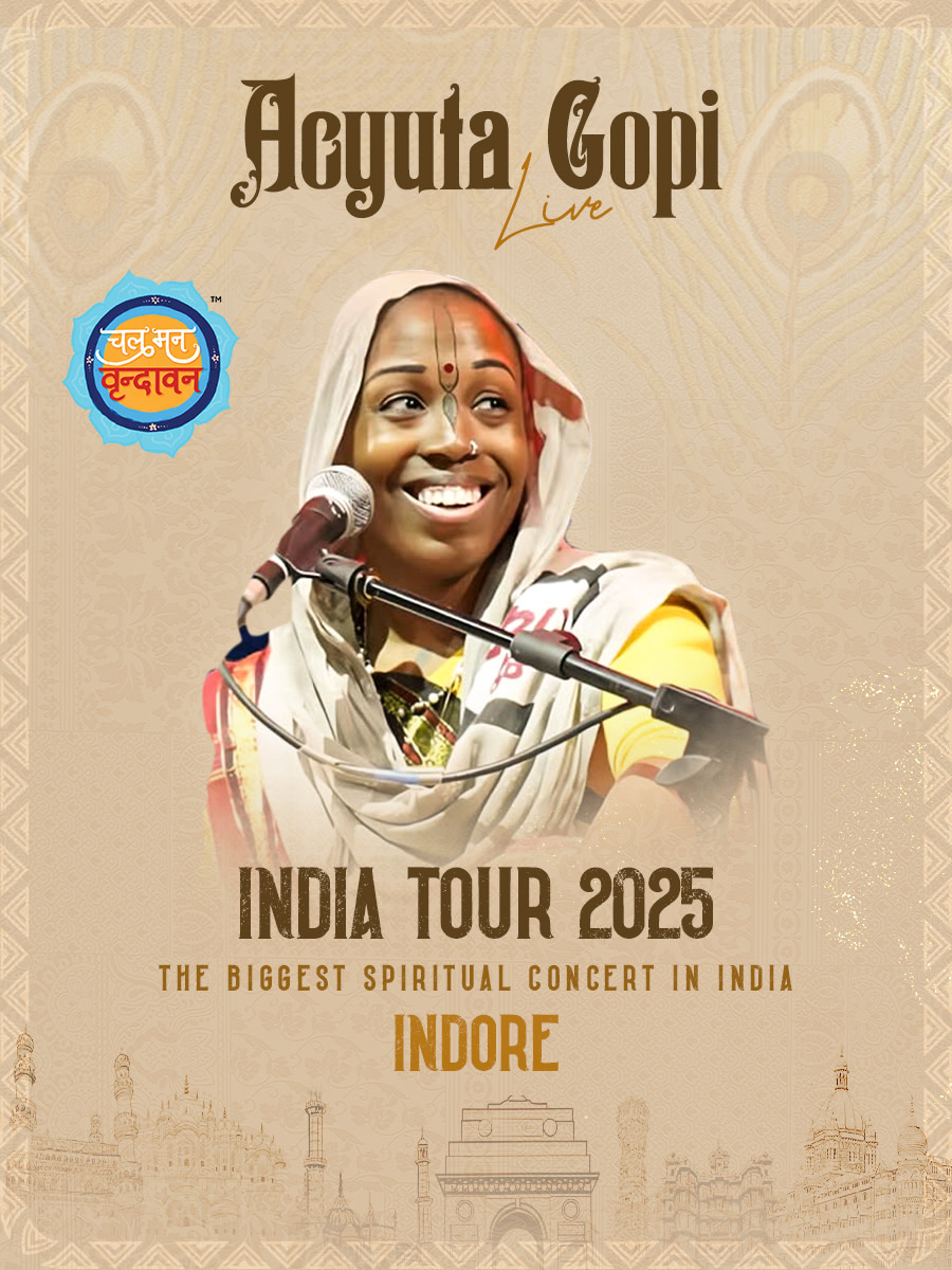 Chal Man Vrindavan ft. Acyuta Gopi Live | Indore