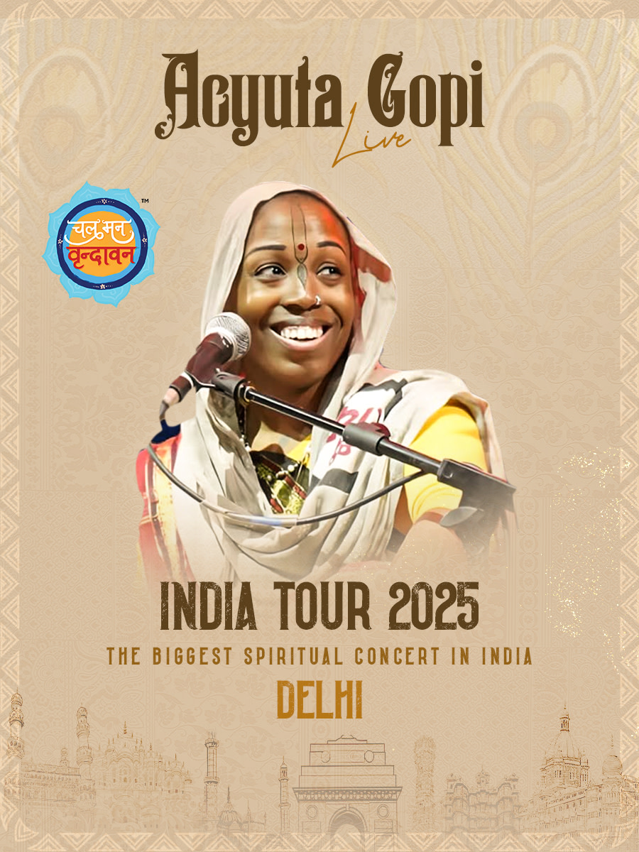 Chal Man Vrindavan ft. Acyuta Gopi Live | Delhi