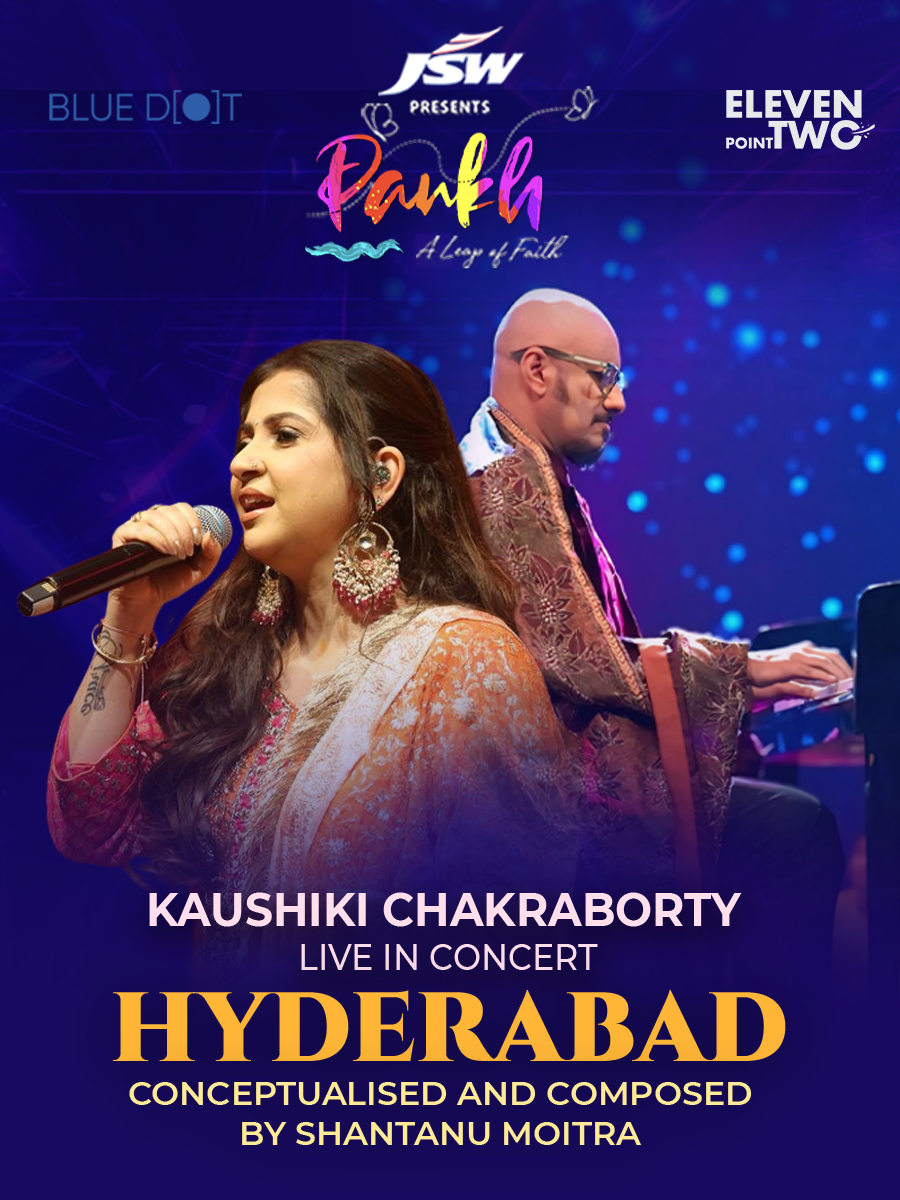 Pankh Live  - Kaushiki Chakraborty India Tour | Hyderabad