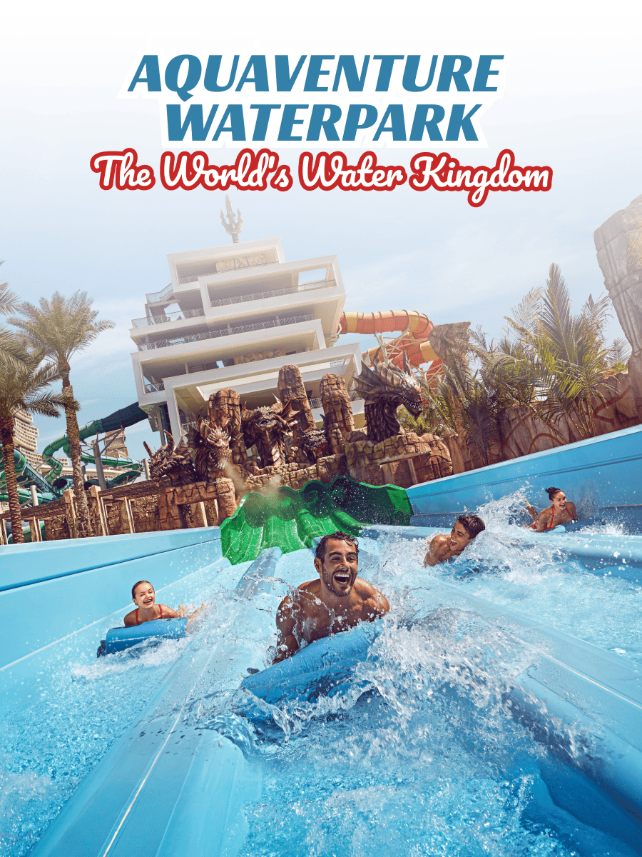 Atlantis Aquaventure Waterpark - Day Pass (TRIDENT PASS)