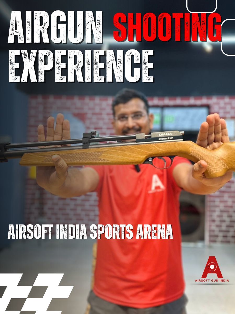 PCP & CO₂ Shooting Experience – Airsoft India Sports Arena