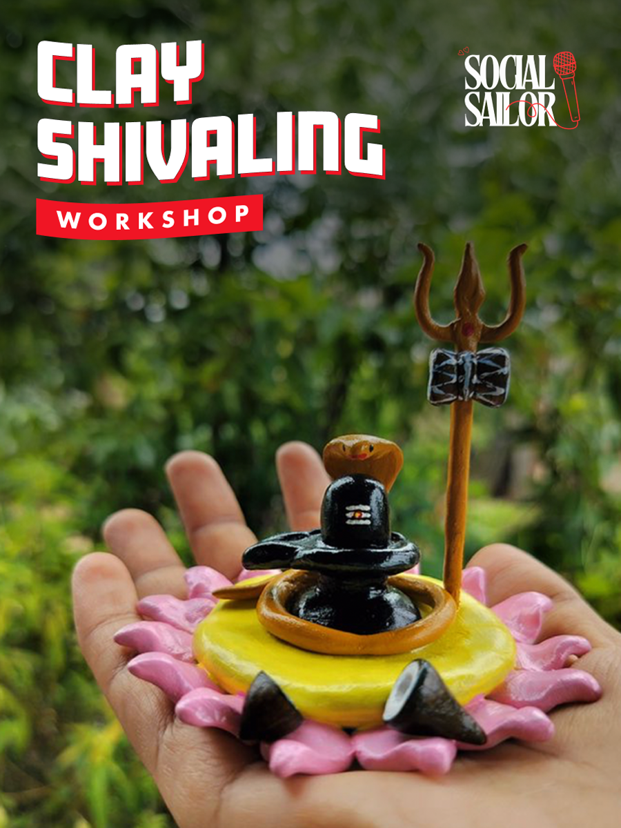 Clay Shivaling workshop - Hyderabad