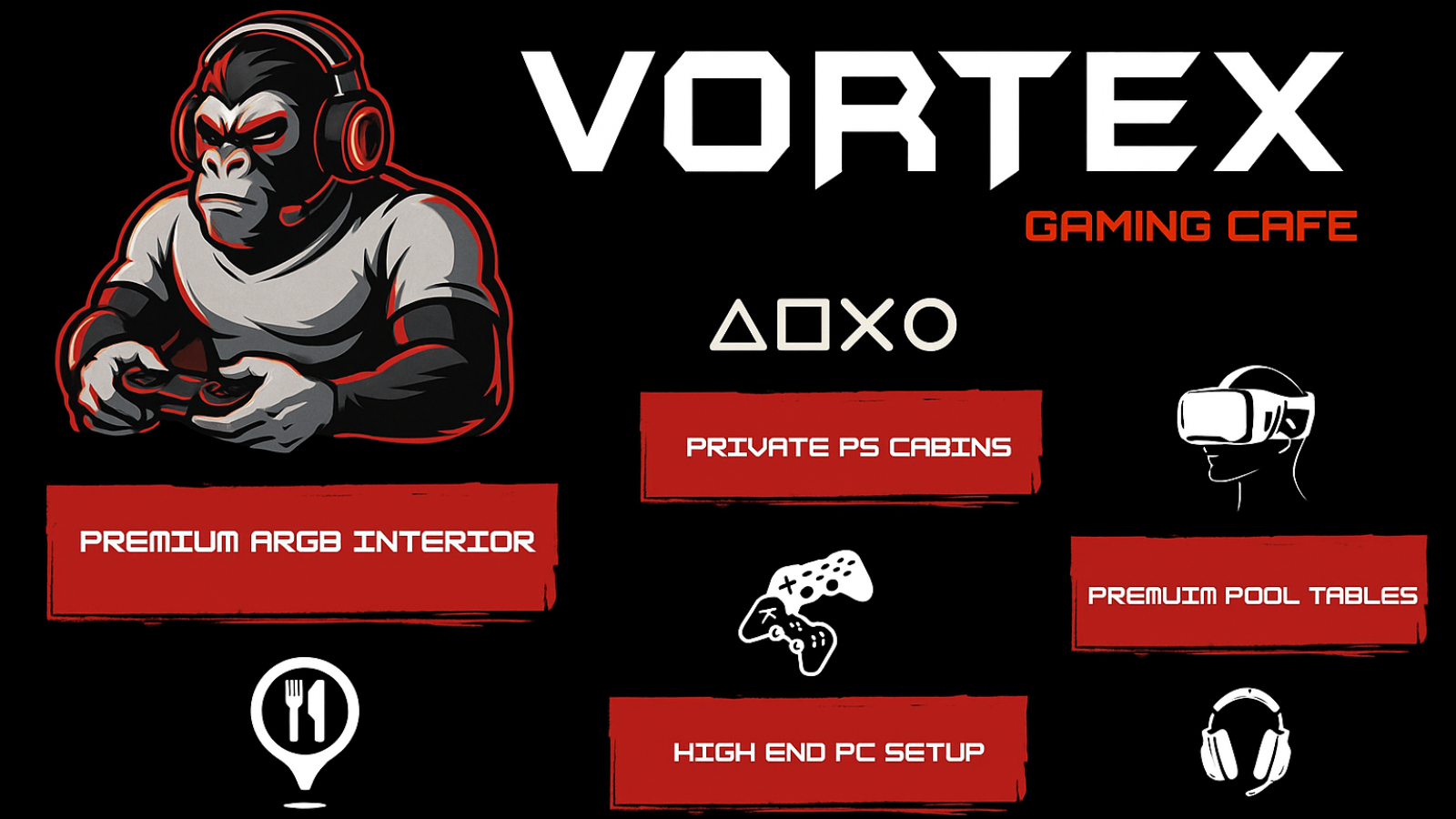 Vortex Gaming Cafe | Event in Delhi