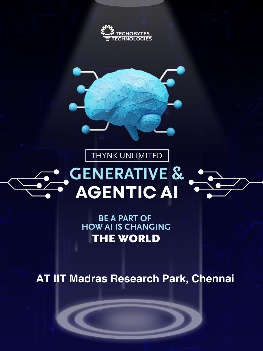 AI Weekend - GENERATIVE & AGENTIC AI  at IIT Madras Research Park